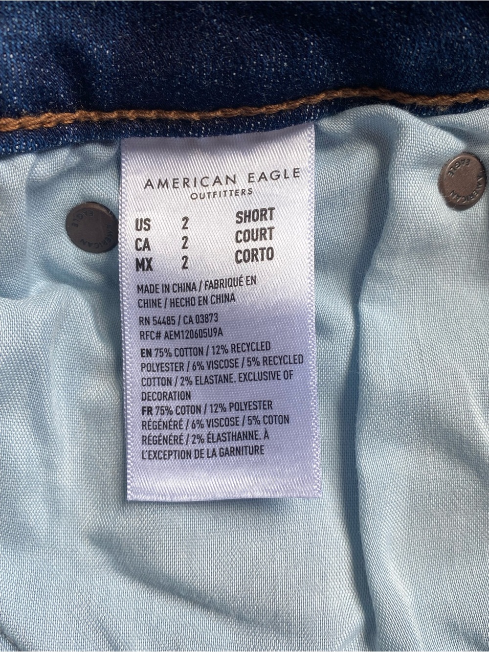 American Eagle Outfitters Womens Low Rise Flare Jeans Size 2 - Picture 10 of 13